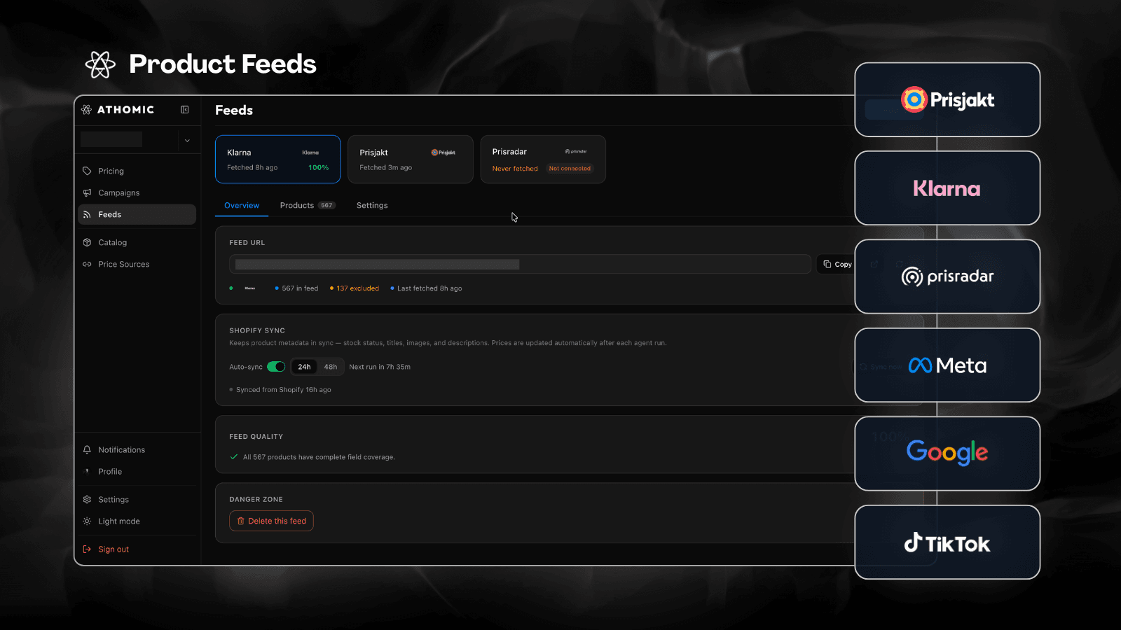 Product Feeds